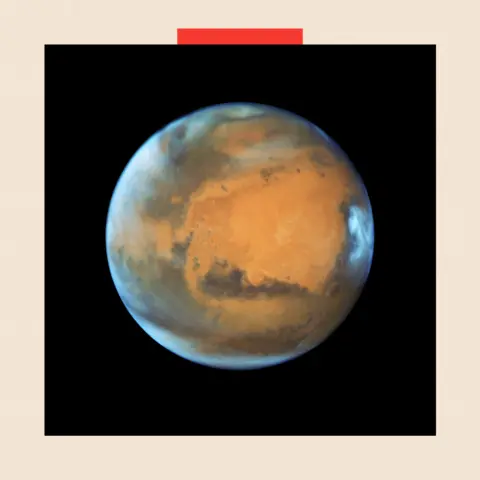 Reuters The planet Mars is shown in this NASA Hubble Space Telescope view