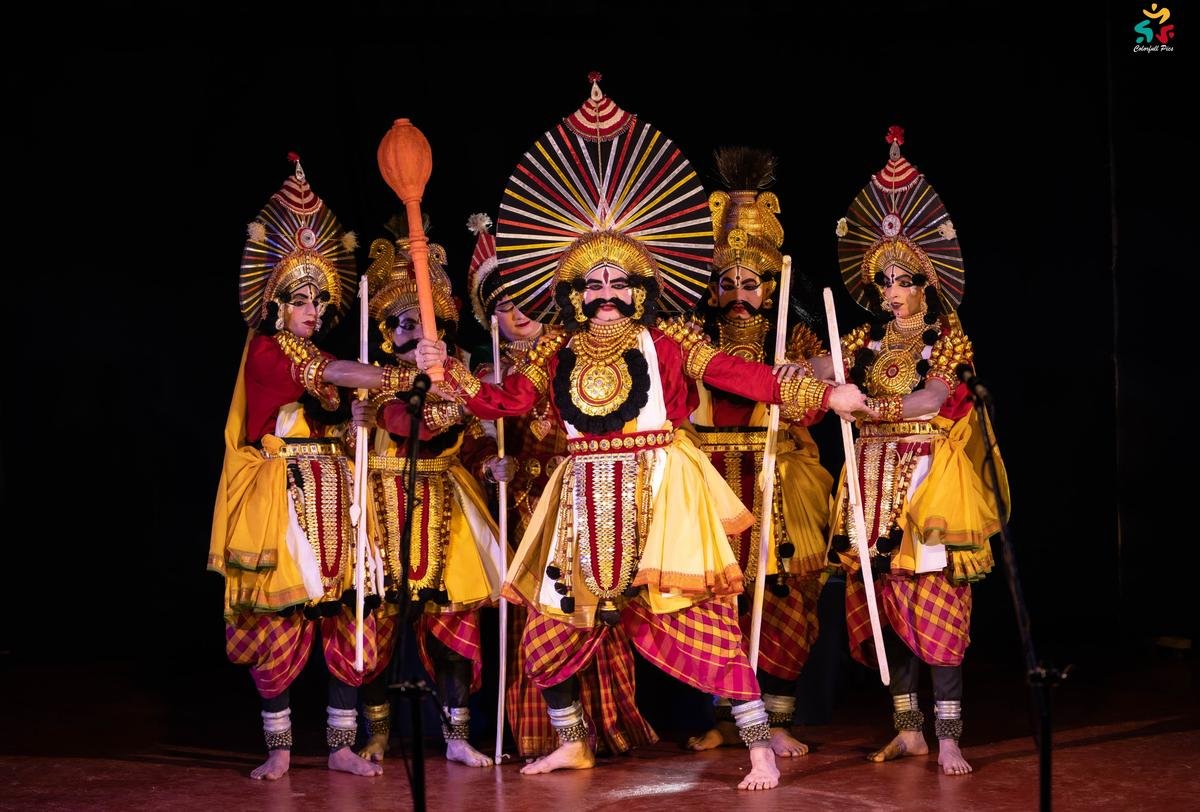 A Yakshagana performance 