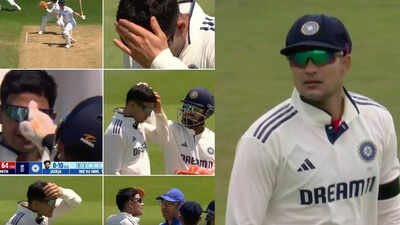 Scary scene! Shubman Gill takes nasty blow to the head, Rishabh Pant's reaction goes viral – WATCH