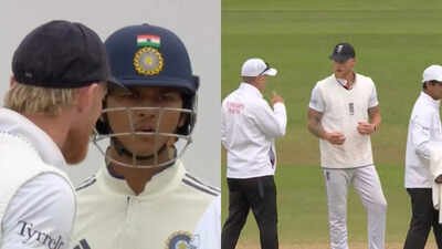 Controversy at Edgbaston! Yashasvi Jaiswal takes late DRS call; Ben Stokes gets into heated exchange with umpire