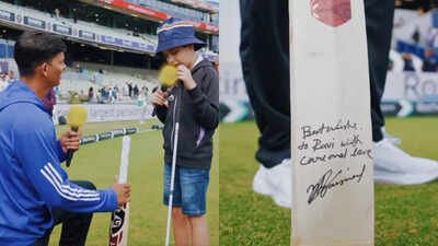 'You're the future of Indian cricket': Yashasvi Jaiswal fulfils wish of blind fan with heartwarming gesture at Edgbaston | Watch