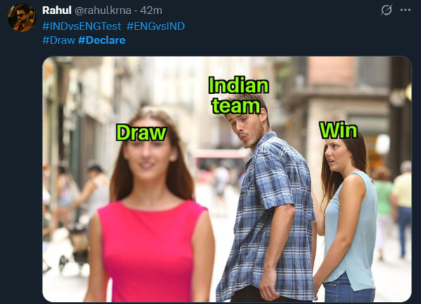 Memes break internet after England asked to chase 608