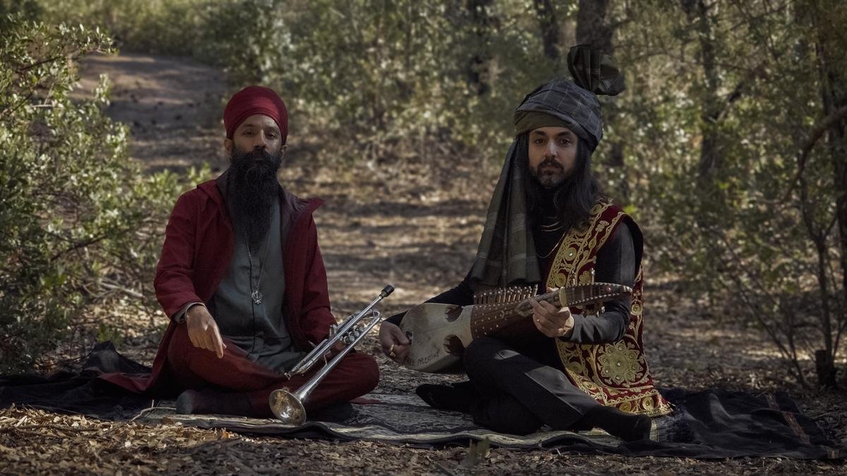 Musicians Qais Essar, an Afghan-American Muslim, and Sonny Singh, an Indian-American Sikh